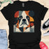 Life is better with a bulldog - V2 - Artistic T-Shirt